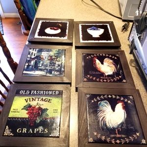 Kitchen Wall Plaque/Trivets